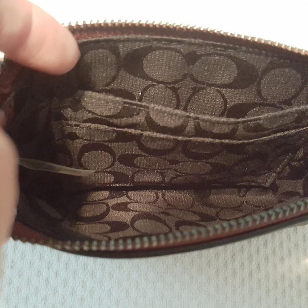COACH wristlet - Picture 2 of 6